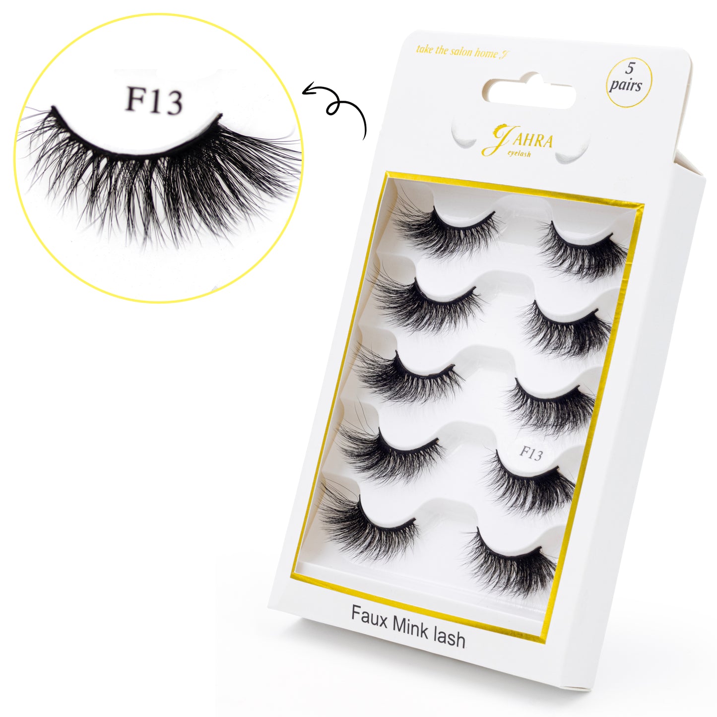 Premium 3D faux mink flash eyelashes. Soft natural look lashes,easy to wear Comfortable Flexible Band Lashes ( lash F13)